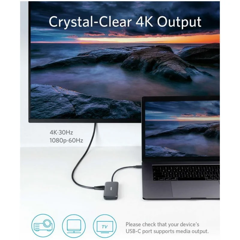 Anker USB-C Hub 5v1 4K - Image 2