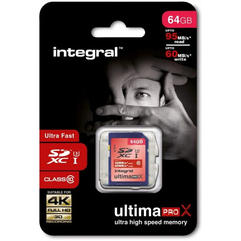 Integral spominska kartica UltimaPro X SDHC 64GB Class 10 - Image 2