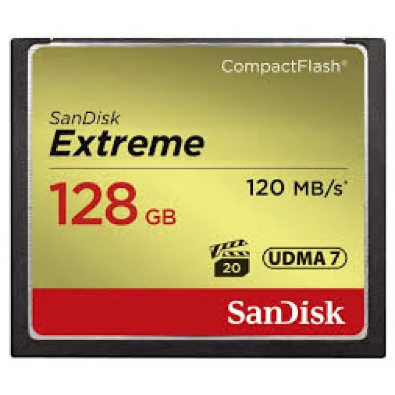 SanDisk 128GB Compact Flash Extreme UDMA7