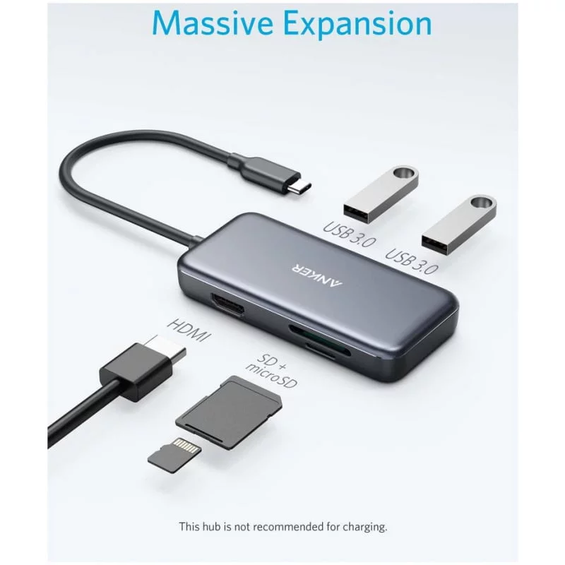 Anker USB-C Hub 5v1 4K
