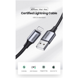 Ugreen kabel Lightning na USB-A 2m - box - Image 3