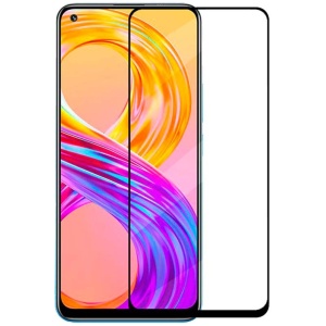 Kaljeno zaščitno steklo za Realme 8 Pro, Full Cover 3D - Image 3