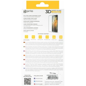Kaljeno zaščitno steklo za Samsung Galaxy A22 5G, Full Cover 3D - Image 5