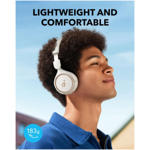 Anker Soundcore H30i naglavne Bluetooth slušalke, bele - Image 4