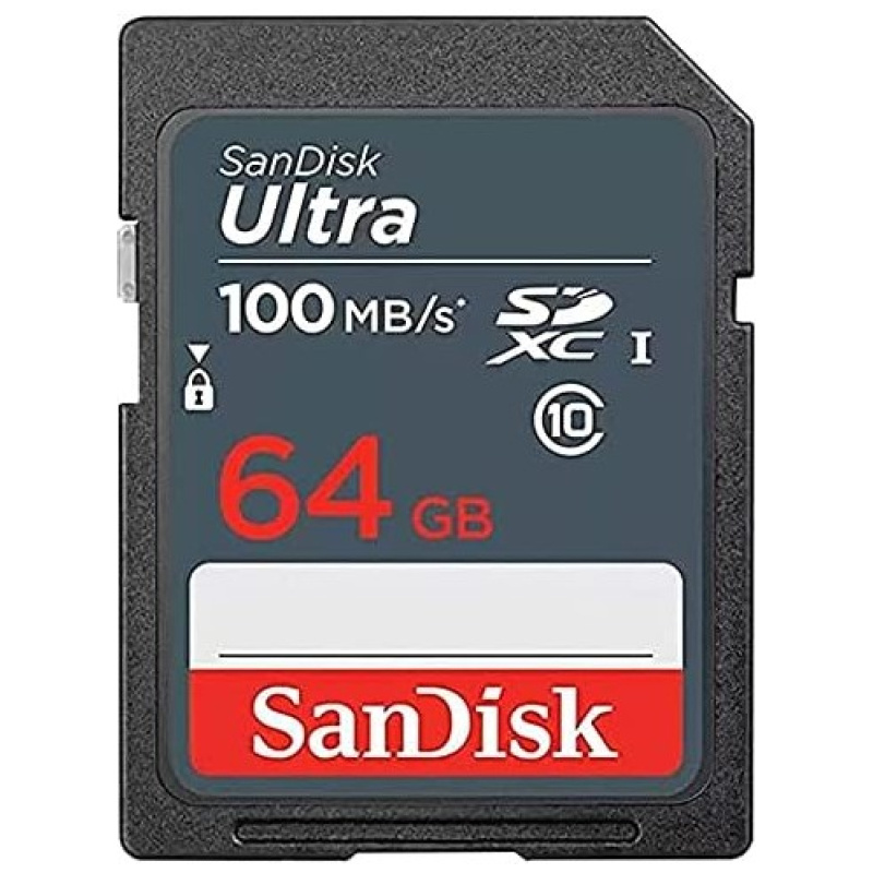 SanDisk Ultra 64GB SDXC spominska kartica 100MB/s