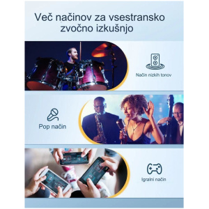 TaoTronics Brezžične slušalke BH1118 bele - TT-BH1118_W - Image 3