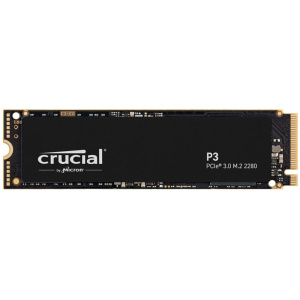 Crucial P3 500GB 3D NAND NVMe PCIe M.2 SSD