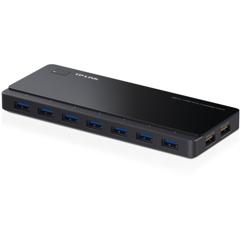 TP-LINK UH720 7 portni USB3.0 hub z 2 polnilnima portoma 5V/2.4A