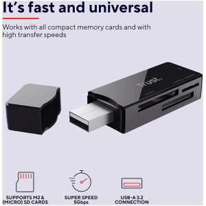 TRUST ČITALEC KARTIC NANGA USB 3.1 | E-specialisti.si