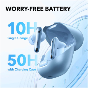 Anker Soundcore Liberty 4 NC brezžične slušalke, svetlo modre - Image 3