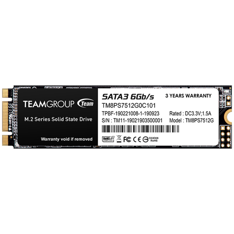 Teamgroup 512GB SSD MS30 M.2 2280 SATA3