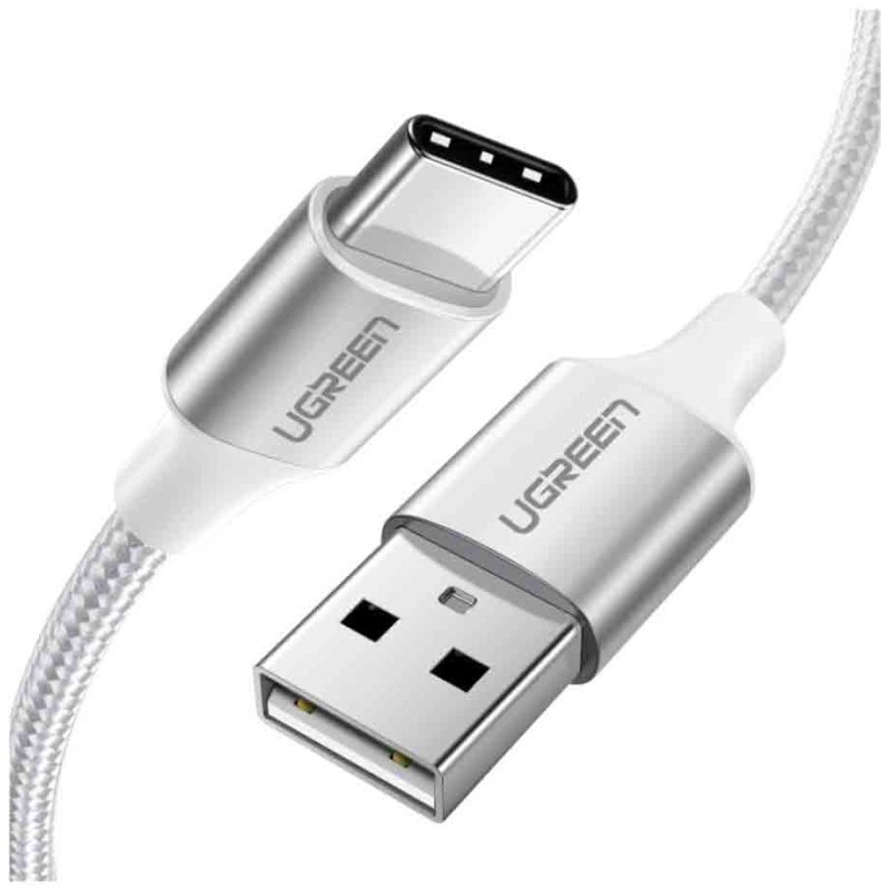 UGREEN USB 2.0 A na USB-C kabel 1.5m (bel) - polybag