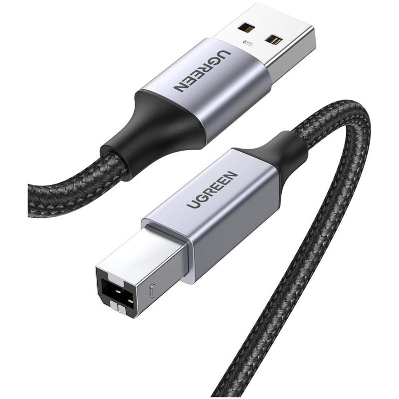 Ugreen tiskalniški kabel USB 2.0 tipa B USB kabel USB A v USB B združljiv s HP