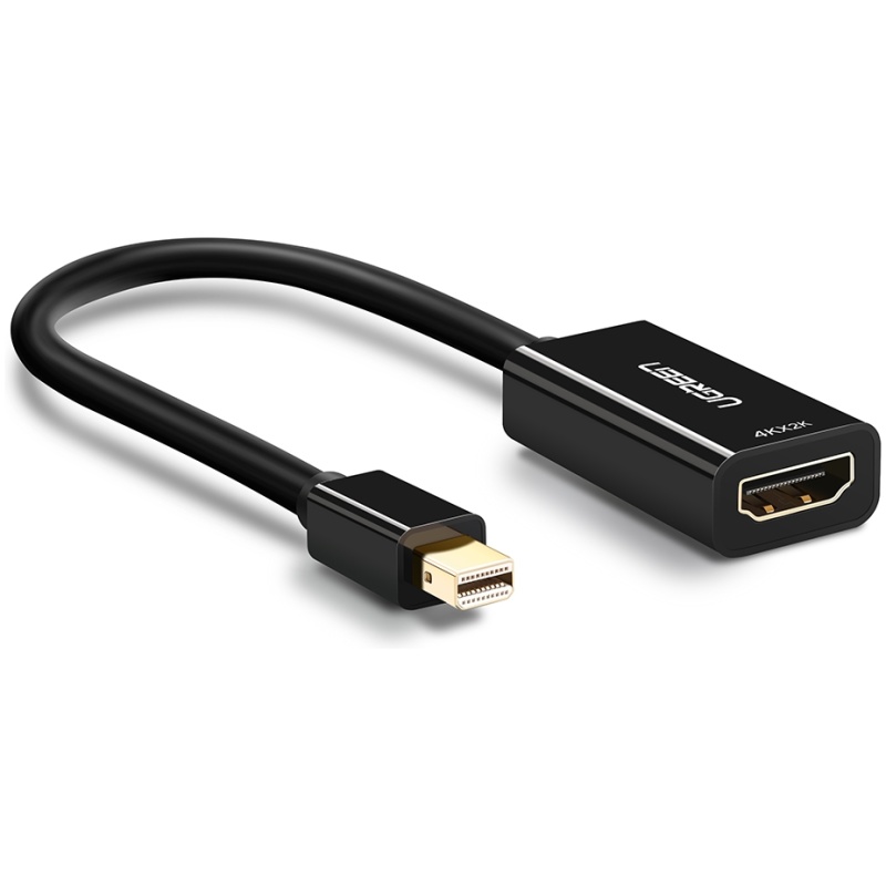 Ugreen Mini DisplayPort na HDMI (Ž) 4K adapter črn - box