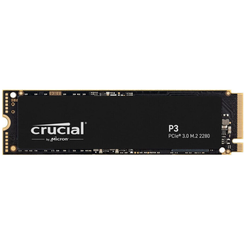 Crucial P3 500GB 3D NAND NVMe PCIe M.2 SSD