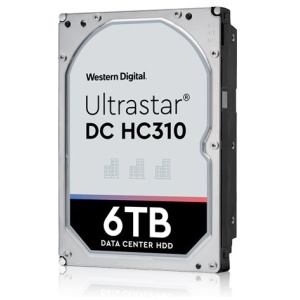 HGST/WD 6TB SATA 3 6GB/s 256MB 7200 ULTRASTAR DC HC320 7K8 512e