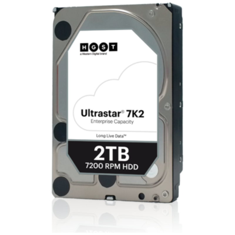 HGST/WD 2TB SATA 3 6GB/s 128MB 7200 ULTRASTAR 512n