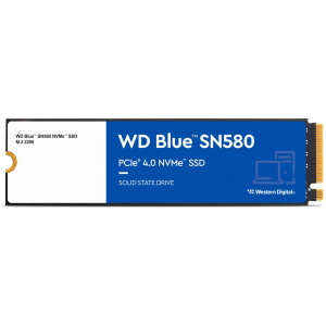 WD Blue 1TB SN580 NVMe SSD PCIe Gen4 x4