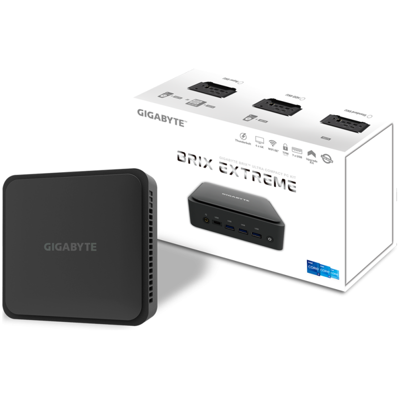 GIGABYTE BRIX Mini-PC NUC i7 1260P