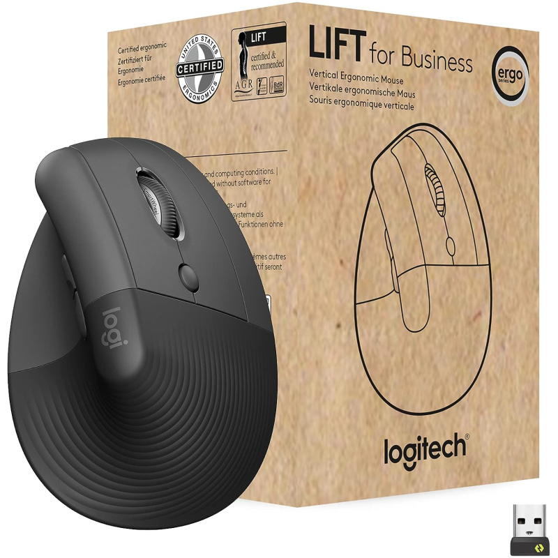 Logitech Miška Lift for Business