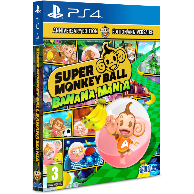 Super Monkey Ball: Banana Mania - Launch Edition (PS4)