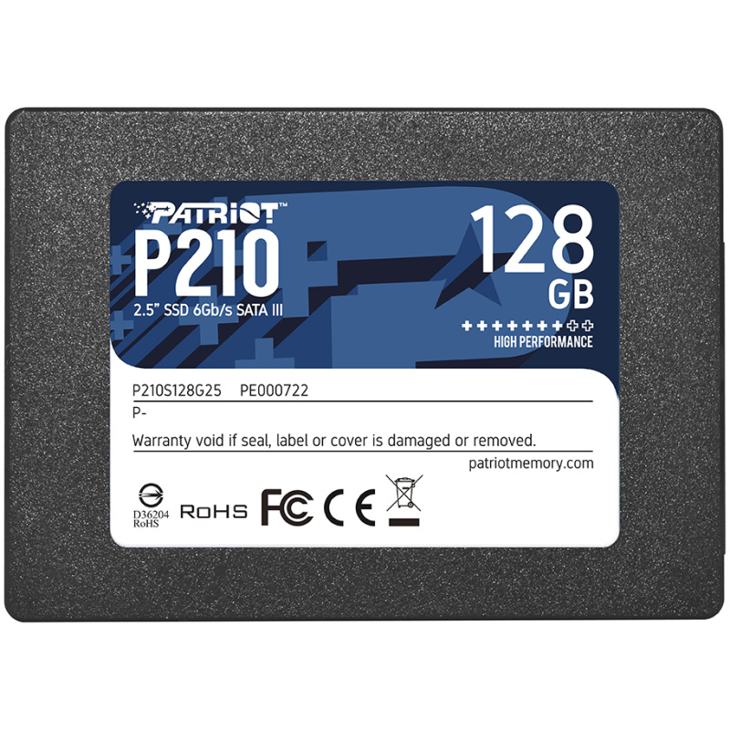 Patriot P210 128GB SSD SATA 3 2.5"