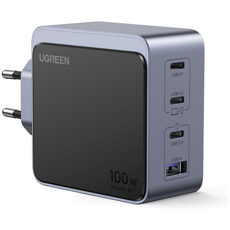 Ugreen Nexode S 100W 3x USB-C + 1x USB-A polnilec