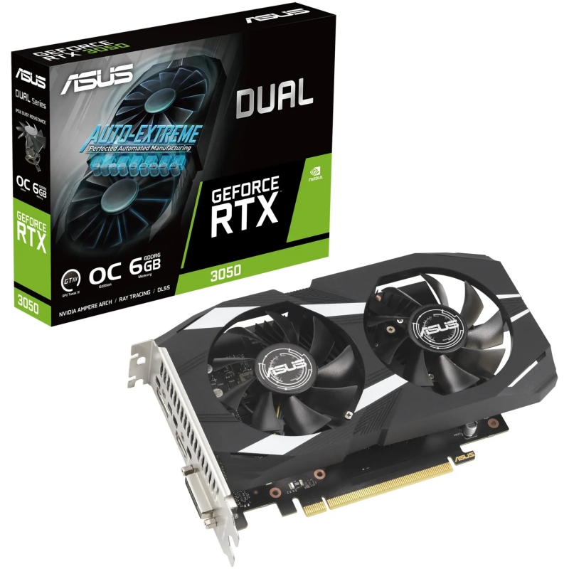 Grafična kartica ASUS GeForce RTX 3050 DUAL OC