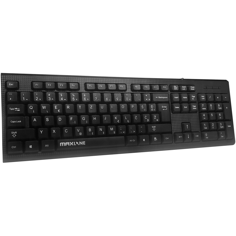 Maxline USB tipkovnica E-KB924 - SLO