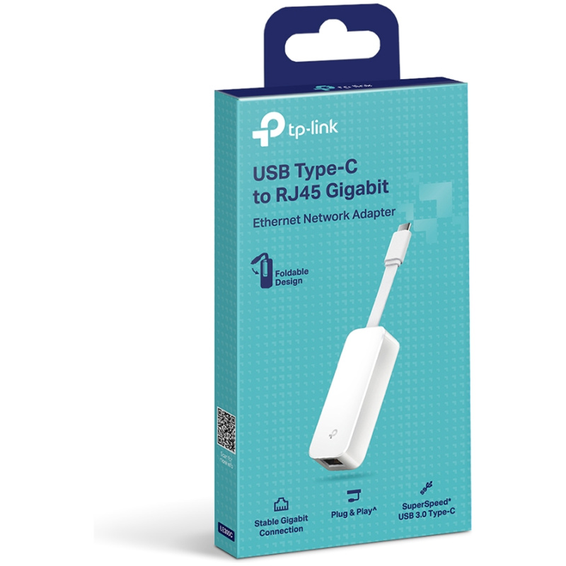 TP-LINK UE300C USB Type-C na RJ45 Ethernet Gigabit adapter