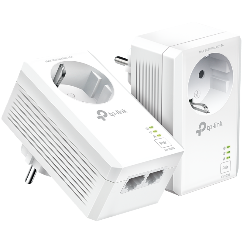 TP-LINK TL-PA7027P KIT AV1000 2xGigabit powerline adapter