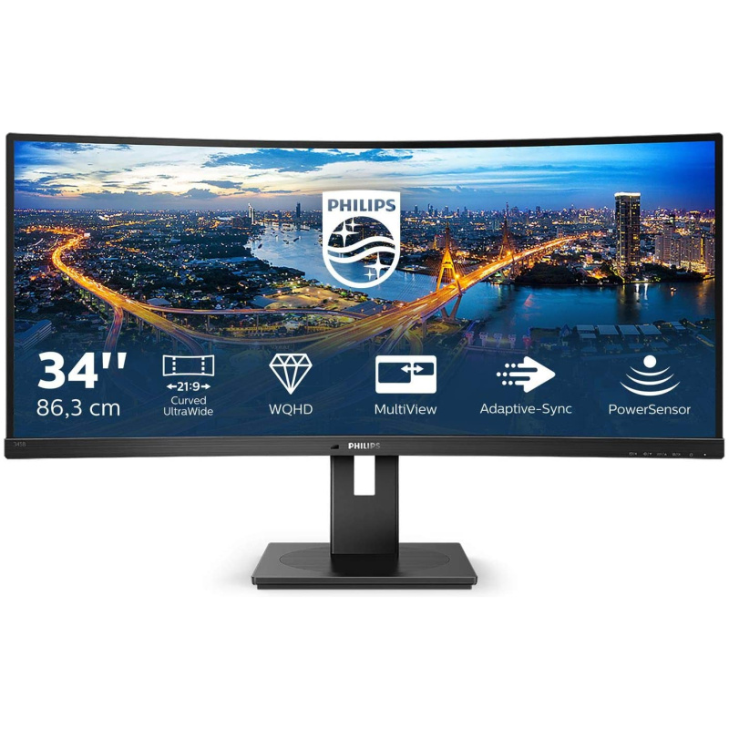 Philips 345B1C 34" UltraWide ukrivljen monitor