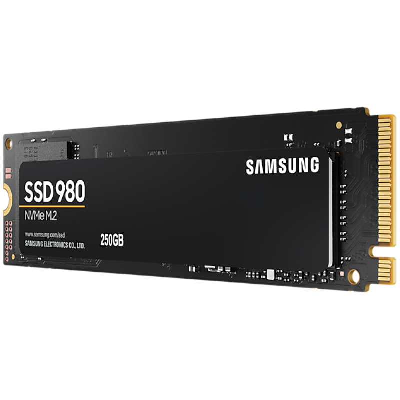 Samsung 250GB 980 SSD NVMe M.2 disk