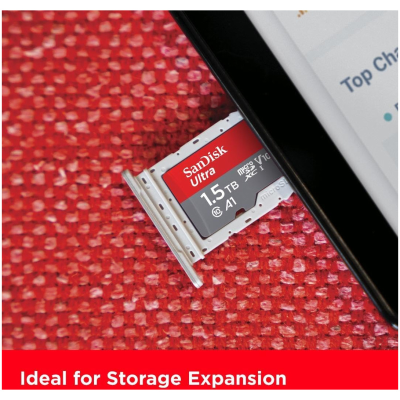 SanDisk Ultra microSDXC 1.5TB + SD Adapter UHS-I spominska kartica - Image 2