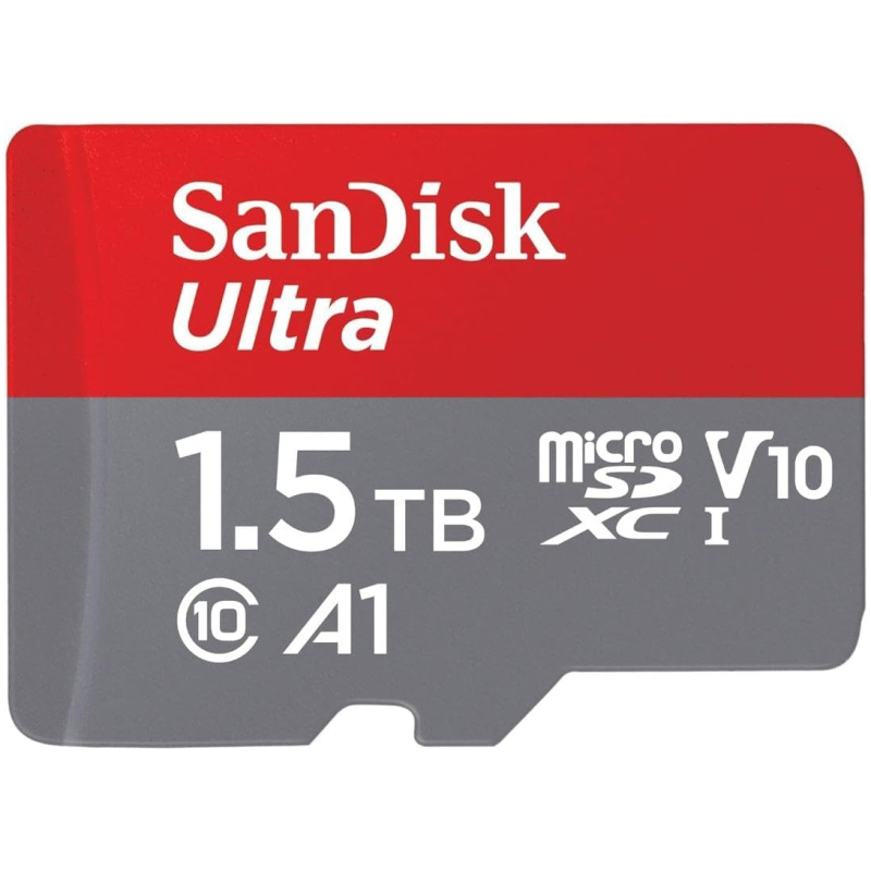 SanDisk Ultra microSDXC 1.5TB + SD Adapter UHS-I spominska kartica