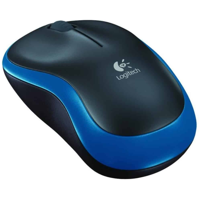 Brezžična optična miška Logitech M185 modra - Image 2