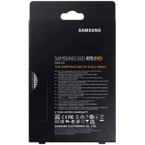 Samsung 250GB 870 EVO SSD SATA3 2.5" disk - Image 3