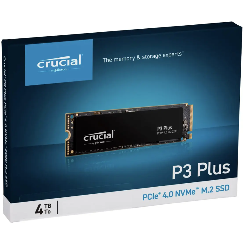 Crucial P3 Plus 4TB 3D NAND NVMe PCIe M.2 SSD - Image 3