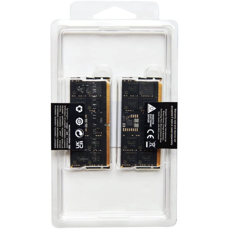 Kingston 32GB Kit (2x16GB) DDR5-5600MHz SODIMM CL40, 1.1V - Image 3