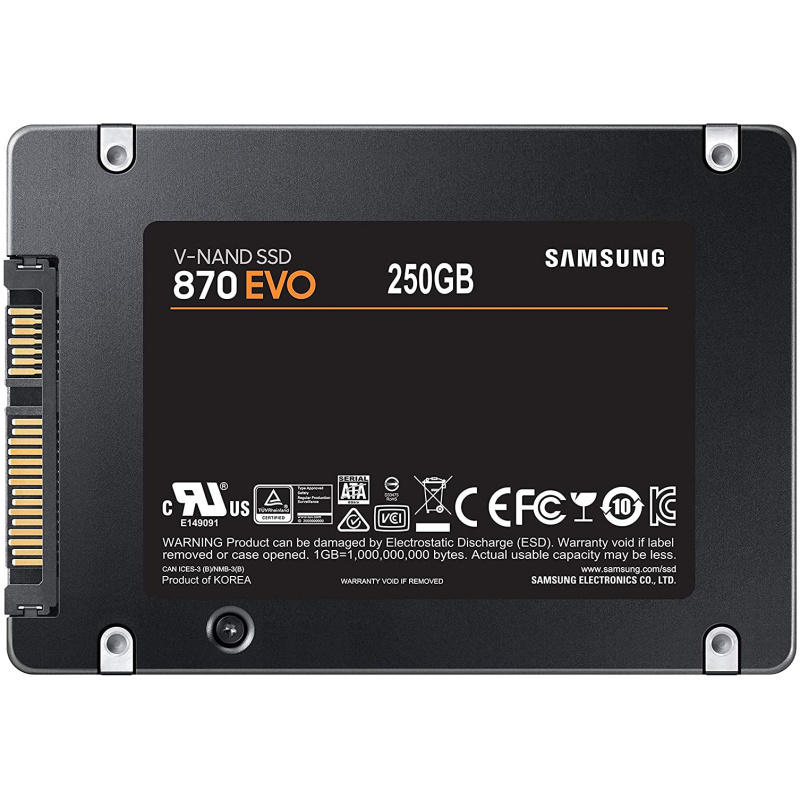 Samsung 250GB 870 EVO SSD SATA3 2.5" disk - Image 4