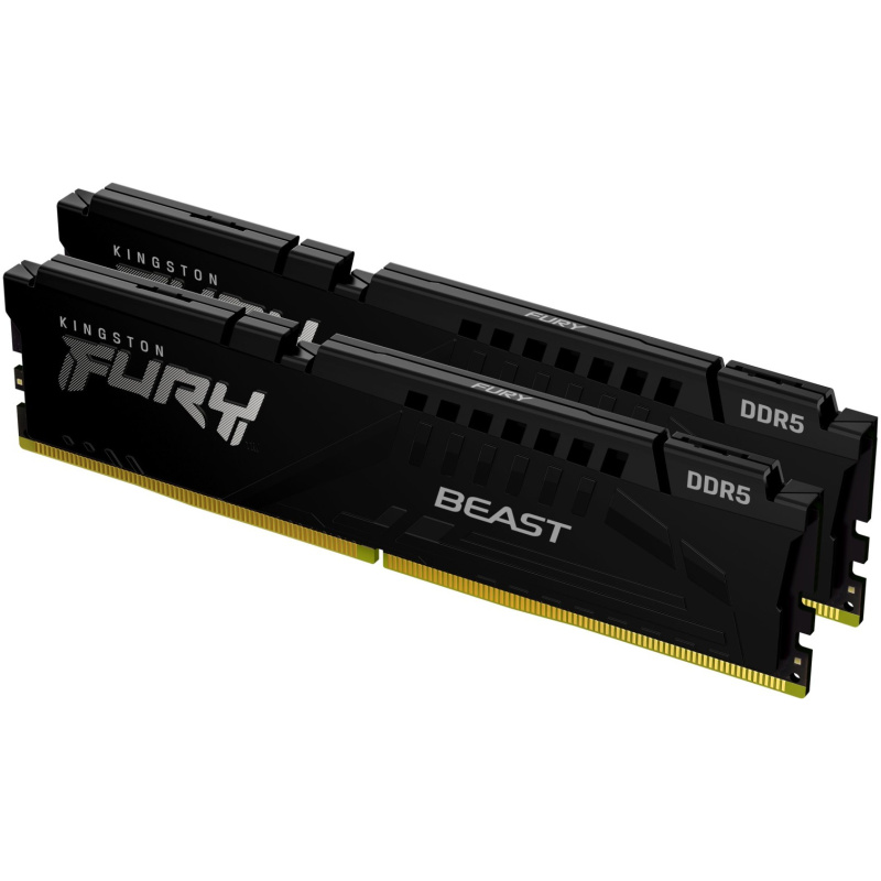 Kingston Fury Beast 64GB Kit (2x32GB) DDR5-5200 DIMM CL40