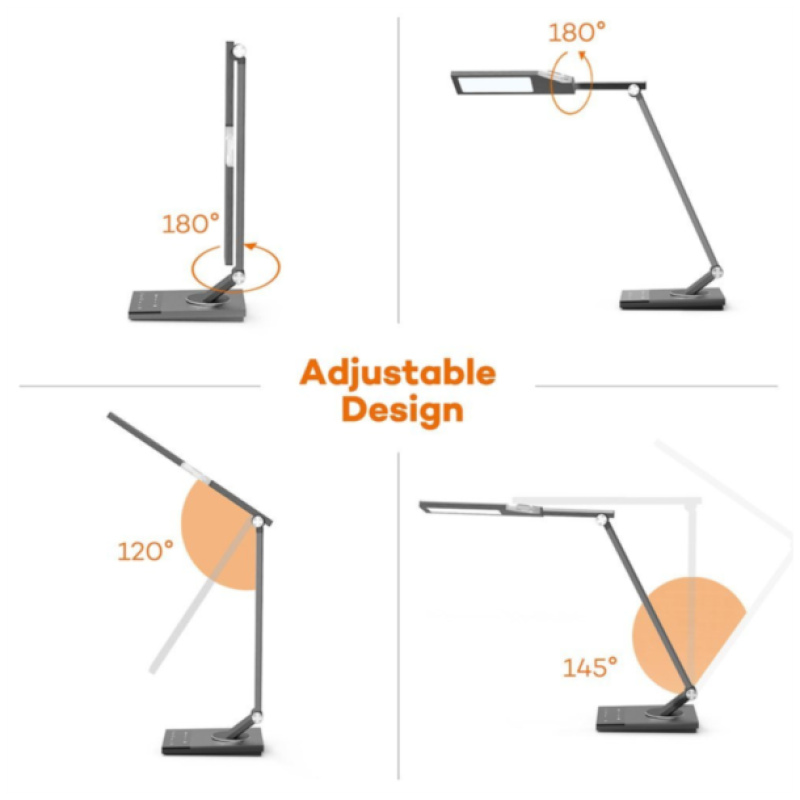 TaoTronics touch control Iron Gray LED namizna svetilka TT-DL16 - Image 3