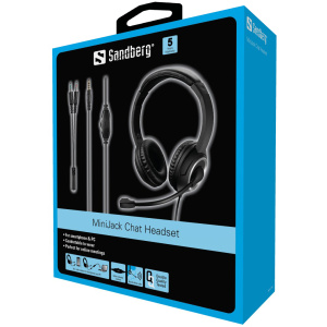 Sandberg MiniJack Headset naglavne slušalke - Image 2