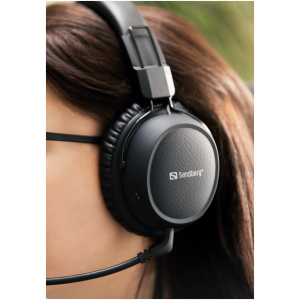 Sandberg slušalke z mikrofonom Wireless Headset ANC FlexMic - Image 3