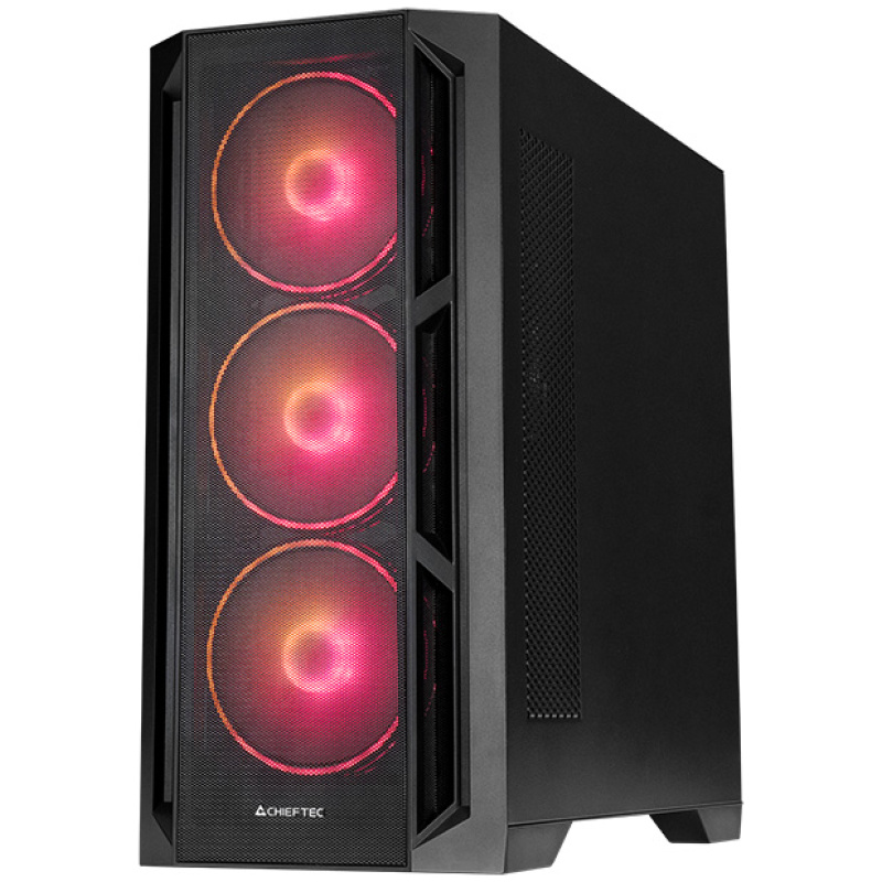 Chieftec APEX LUMO USB3.2 Gen2 E-ATX ohišje, črno - Image 4