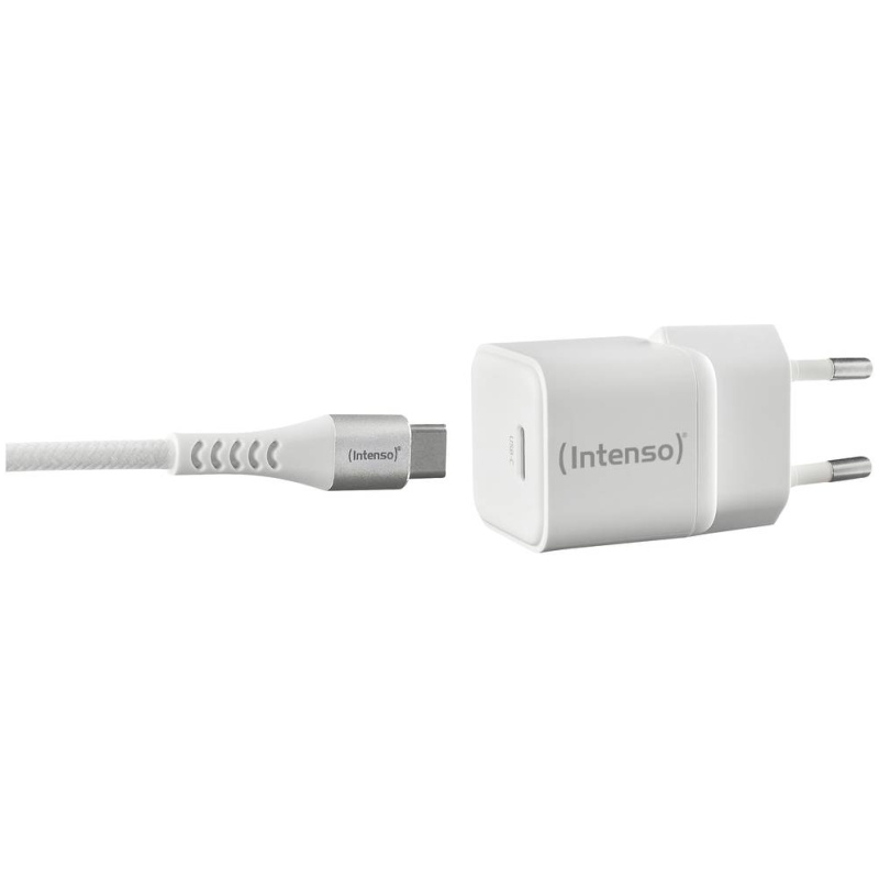 Intenso 30W GaN napajalnik s priključkom USB-C W30C + USB-C kabel 60W 1.5M - Image 2