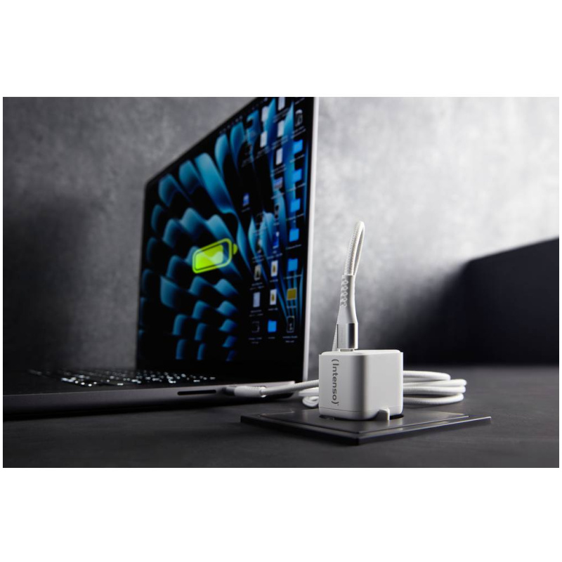 Intenso 30W GaN napajalnik s priključkom USB-C W30C + USB-C kabel 60W 1.5M - Image 3