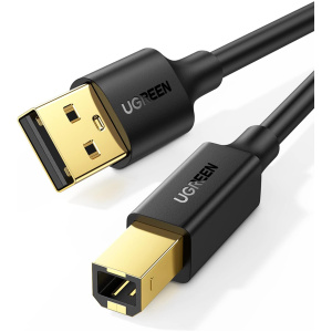 Ugreen tiskalniški kabel USB 2.0 - USB A v USB B združljiv s HP