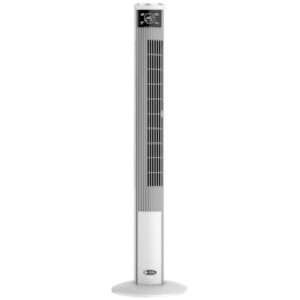Be Cool Stolpni ventilator 121cm bele barve