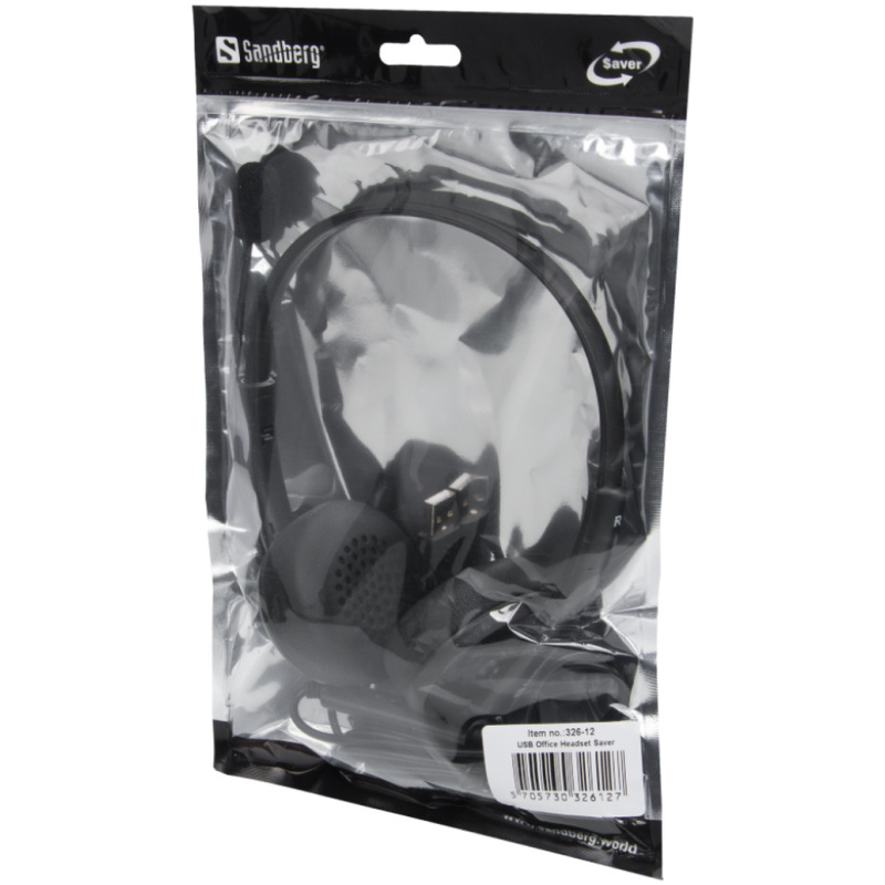 Sandberg USB Office Headset slušalke z mikrofonom - Image 4